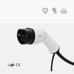 5 मीटर 22kW इलेक्ट्रिक कार चार्जिंग केबल 380V टाइप 2 से टाइप 2 EV केबल IEC62196-2 7