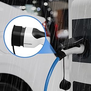 पुरुष से महिला ईवी चार्जर केबल प्रकार 2 कुंडल SAE J1772 प्रकार 1 1 / 3 चरण 3.6KW - 22KW 5