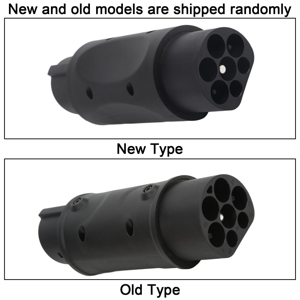 टाइप 2 से टाइप 1 ईवी चार्जर एडाप्टर ICE 62196 प्लग टू J1772 चार्जिंग एडाप्टर 16A/32A 230V कार चार्जर कनवर्टर इलेक्ट्रिक 5