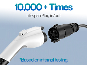 इलेक्ट्रिक वाहन चार्जिंग स्टेशन के लिए एसी टाइप 1 SAE J1772 EV चार्जिंग प्लग टाइप 1 सिंगल गन हेड 16A 3.5KW 32A 7KW 5