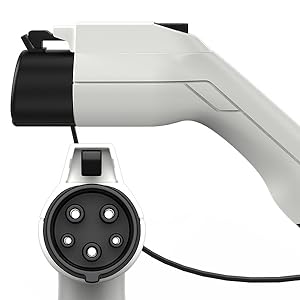 इलेक्ट्रिक वाहन चार्जिंग स्टेशन के लिए एसी टाइप 1 SAE J1772 EV चार्जिंग प्लग टाइप 1 सिंगल गन हेड 16A 3.5KW 32A 7KW 2