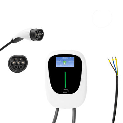 11KW 16/32A डिस्प्ले स्क्रीन एसी ईवी वॉलबॉक्स घर या वाणिज्यिक सेटिंग्स में इलेक्ट्रिक वाहन चार्जिंग स्टेशन