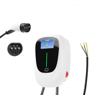 स्मार्ट होम ईवी चार्जिंग स्टेशन ऐप/डीएलबी/आरएफआईडी/वाईफाई/ब्लूटूथ के साथ 7kW 11kW 22kW वॉलबॉक्स ईवी चार्जर