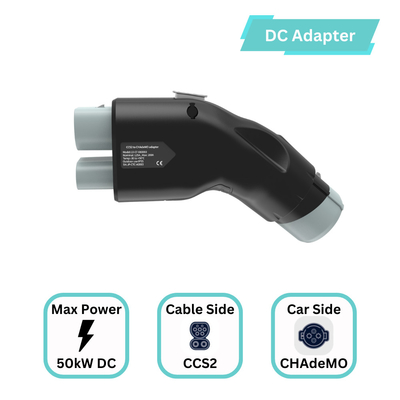 250A CCS2 से CHAdeMO एडाप्टर डीसी फास्ट ईवी चार्जिंग एडाप्टर कॉम्बो 2 से CHAdeMO EVSE एडाप्टर निसान लीफ मालिक के लिए